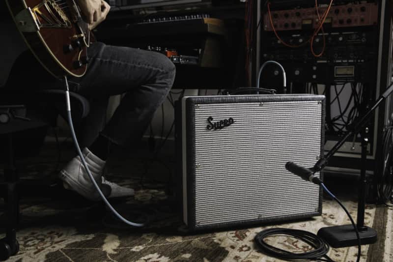 This Is the Zeppelin Sound! Supro 1696RT Black Magick Reverb 1x12" 25-watt Tube Combo2-ch, 2-band EQ, Spring Reverb, Tremolo image 1