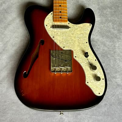 Fender American Vintage '69 Telecaster Thinline Reissue 2-Color Sunburst 2011 image 1