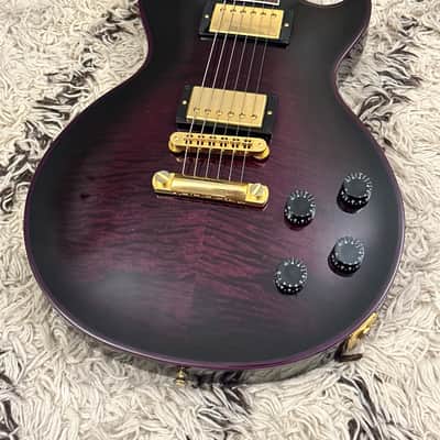 Trogly's Gibson Custom Shop Purple Widow Les Paul Custom 2012 image 15