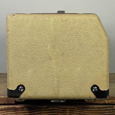 1961 Fender Bandmaster 40-Watt 2-Channel 1x12" Piggyback Guitar Amp - Brown panel image 10