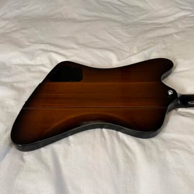 One of a Kind Gibson Firebird V-12 Custom Modified 12-String Guitar - Vintage Sunburst - Free Pro Setup image 8