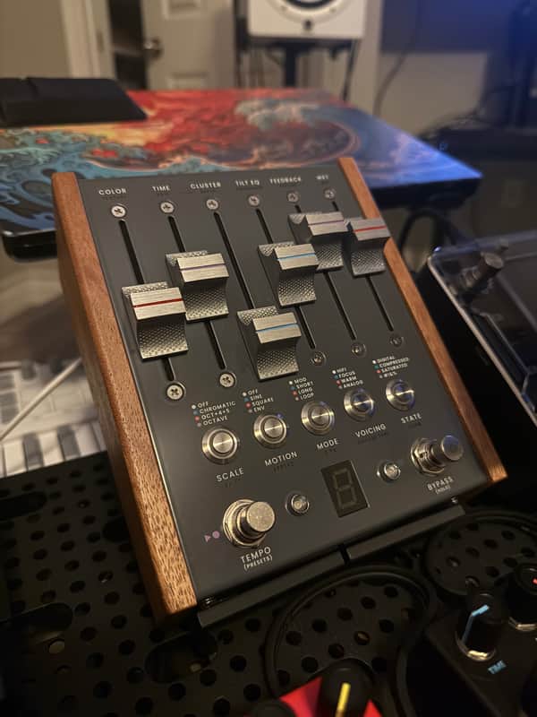 Chase Bliss Audio Automatone Big Time Hybrid Echo 2026 - Present - Grey / Wood