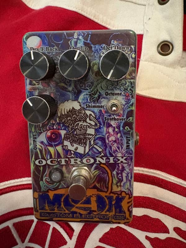 MAK Crazy Sound Technology Octronix Octave Synthaver Ring Mod Shimmer 2000s - Blue image 1