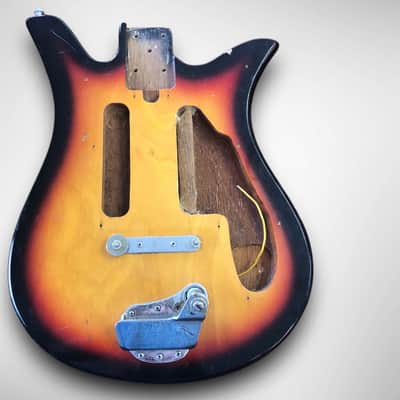 Vintage 1960's ET-200 Teisco Del Ray body and neck image 2