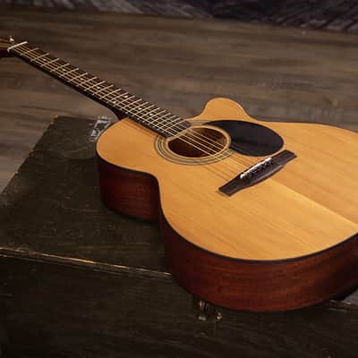 Jasmine S34C Orchestra & Auditorium Venetian Cutaway Spruce Top Nato Neck 6-String Acoustic Guitar image 2