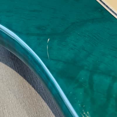 “Time Capsule” Fender Stratocaster American Deluxe 1998 - Teal image 15