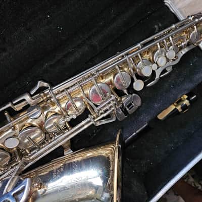 Selmer Bundy-II Alto Saxophone Brass, USA, Good Condition, w/ case/neck/MP image 8