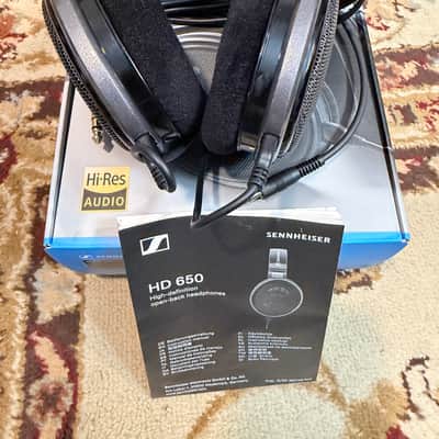 Sennheiser HD 650 Reference Headphones 2020s - Black image 1