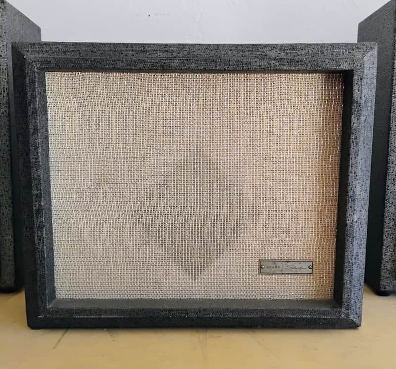 Silvertone Model 1481 - 5-Watt 1x8 Guitar Combo - 1963 - 1968 - Diamond Cut Speaker Hole - Gray Leatherette - Local Pickup Only image 1