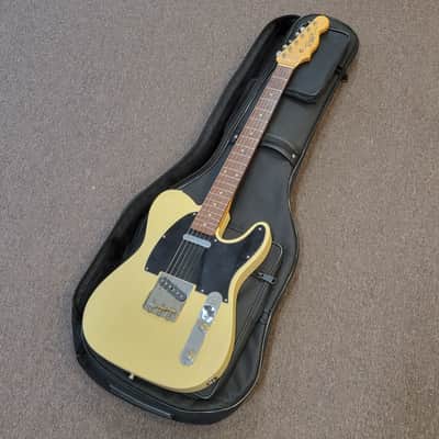 Used Riggio Custom Guitars Tango Blonde, Rosewood, Black Guard with Gigbag image 19