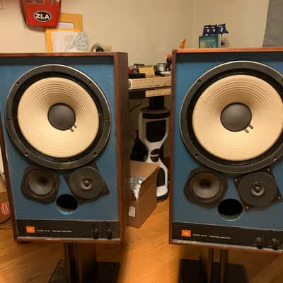 JBL 4311B  1979 Walnut, Blue Baffle, Pro Studio Monitor Series image 1