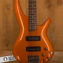 Ibanez SR300 SoundGear Bass – Metallic Orange – Nordstrand Pickups – Gig Bag -  Very Good