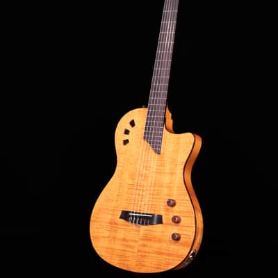 Cordoba Fusion Stage Guitar, Natural Amber with Bag image 6