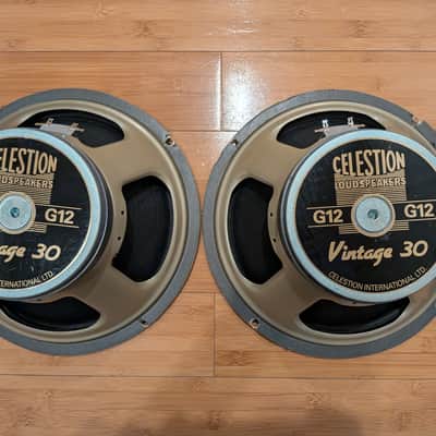 Celestion G12 Vintage 30 12" 60-Watt 8ohm Guitar Amp Speaker - White || LOCAL ONLY image 1