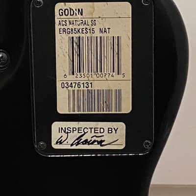 Godin ACS-SA Nylon Multiac Natural Semi-Gloss 2003 - Natural image 9