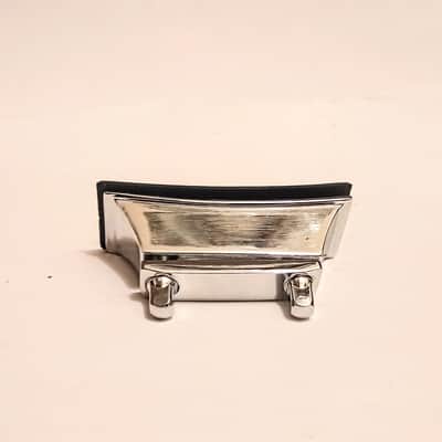 UNMARKED HEAVY DUTY DIE CAST SNARE DRUM BUTT PLATE - CHROME - FREE SHIP TO C-USA! image 4
