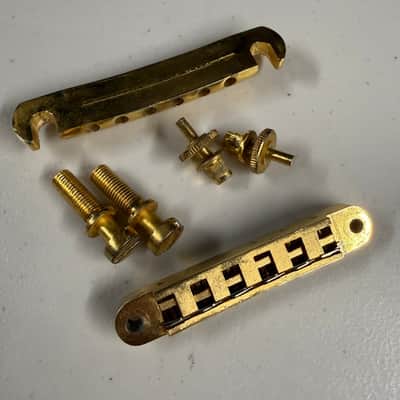 Gibson Les Paul Custom Stop Bar, Bridge, Posts, and Studs 1975-80's (B-499) image 2