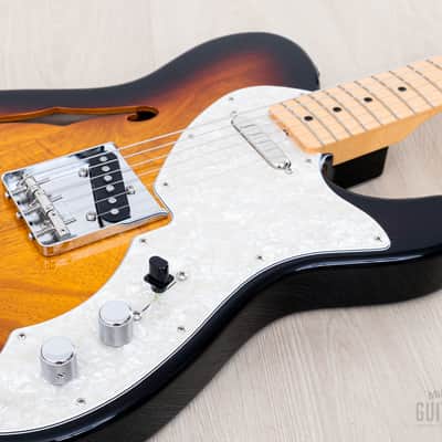 2024 Fender Heritage ‘60s Telecaster Thinline Sunburst Lacquer, Ash Body w/ Hangtags, Japan MIJ image 6