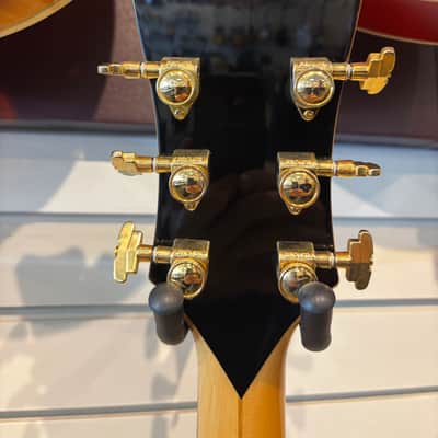 D'Angelico Excel EXL-1 Hollow Body Archtop with Rosewood Fretboard 2010s - Natural-Clear image 4