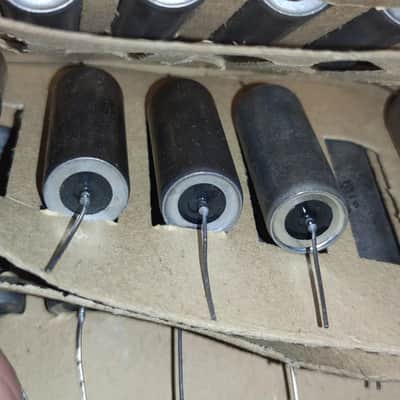 2x PIO 1uF 200V K40Y-9 Paper In Oil Capacitors NOS Lot Of 2 pcs Matched Pair image 13