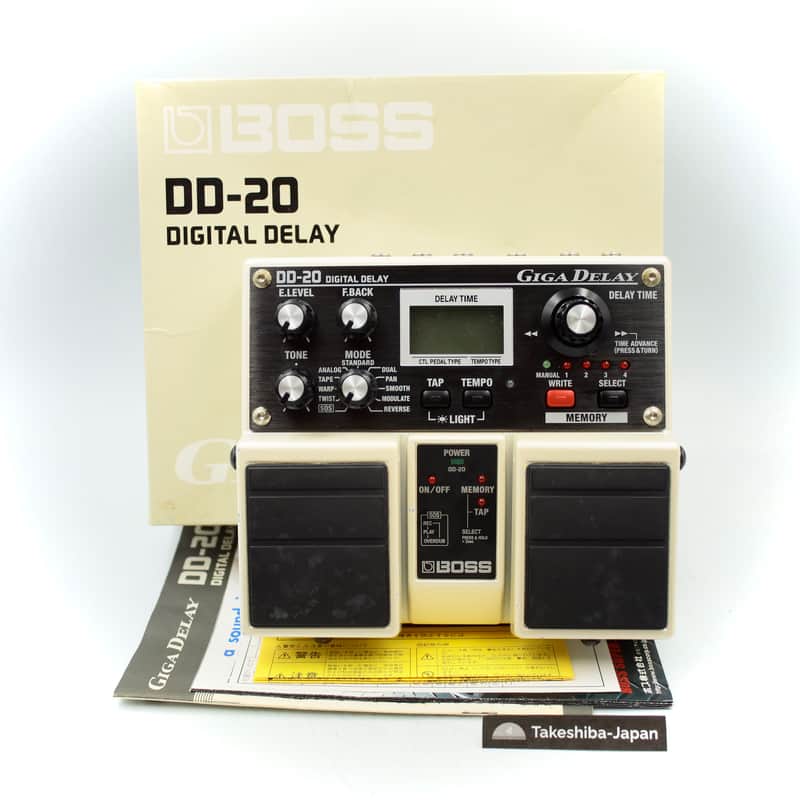 Boss DD-20 Giga Delay Digital Delay With Original Box Guitar Effect Pedal ZQ70287 image 1