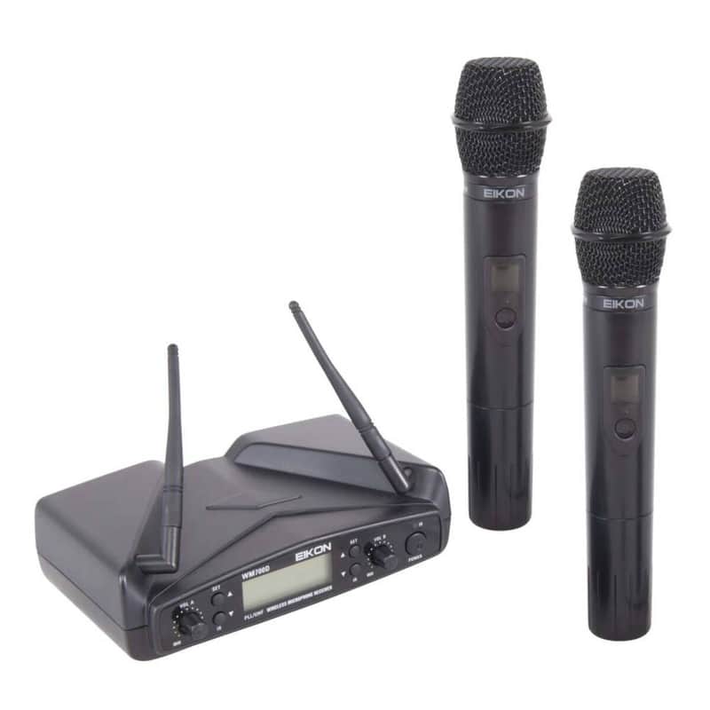 Proel Wm 700 Dm Doppio Radiomike A Mano image 1