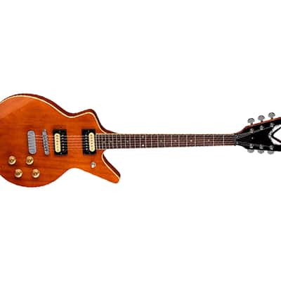 Dean Cadillac 1980 Electric Guitar - Gloss Natural Mahogany image 4