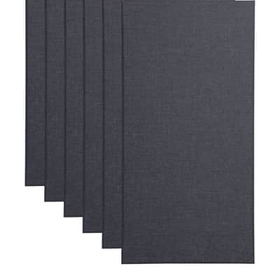 Primacoustic Broadway 2" Broadband Absorber Acoustic Wall Panel 6-pack - Black w/ Beveled Edge image 1