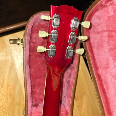 Gibson Les Paul Leo's 59 Reissue 1982 Cherry Sunburst image 10