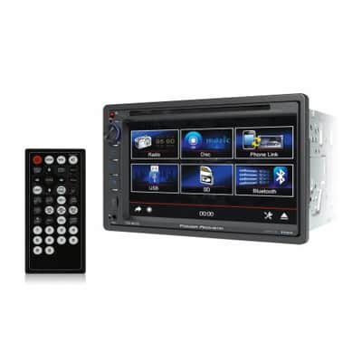 Power Acoustik PD-651B Double DIN Bluetooth In-Dash DVD/CD/AM/FM Car Stereo w/ 6.5" Touchscreen and SD/USB Reader image 1