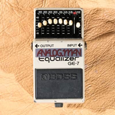 Analogman Boss GE-7 Equalizer with Mod | Reverb