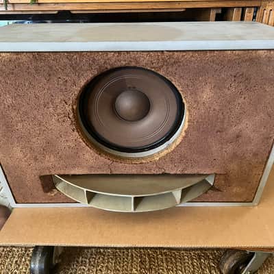 Western Electric 757A Studio Monitor Loudspeaker w/ 754A & 713 Drivers – Cabinet Decal – c.1946–48 – Original & Working image 1