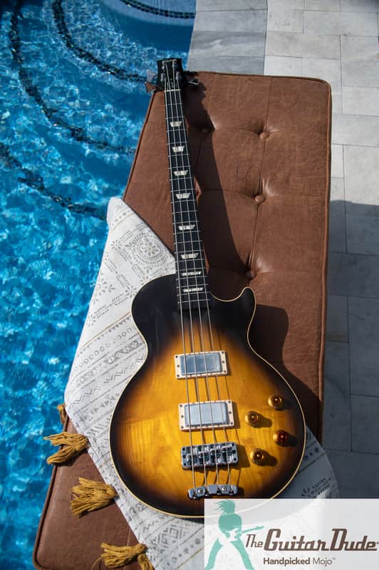 1995 Gibson Les Paul Standard Bass - Upgraded Bartolini Active Electronics - Solid Ebony Fretboard - Pro Set Up w Perfect Frets/Action/Intonation - Demo Video! image 1