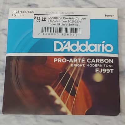 D'Addario Pro-Arte Carbon Fluorocarbon 20.5-22.4 Tenor Ukulele Strings image 3
