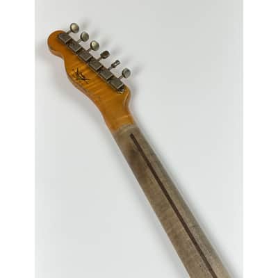 Fender CUSTOM SHOP LTD 53 TELE SUPER HEAVY RELIC - AGED NATURAL BLONDE 2024 - Super heavy relic Aged natural blonde image 15