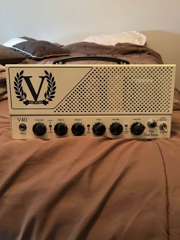 Victory Amps V40 The Duchess Compact Series 42-Watt Guitar Head 2010s - White image 1
