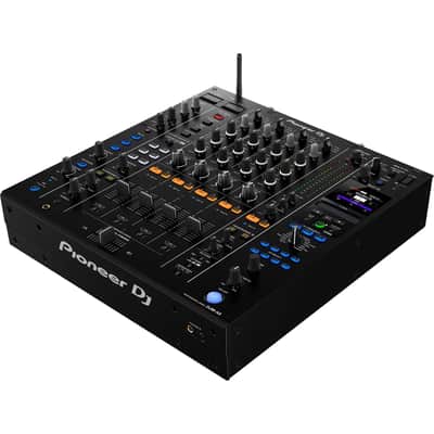 Pioneer DJ DJM-A9 4-Channel Digital Pro-DJ Mixer with Bluetooth (Black) with Decksaver DS-PC-DJMA9 DJM-A9 Cover image 2