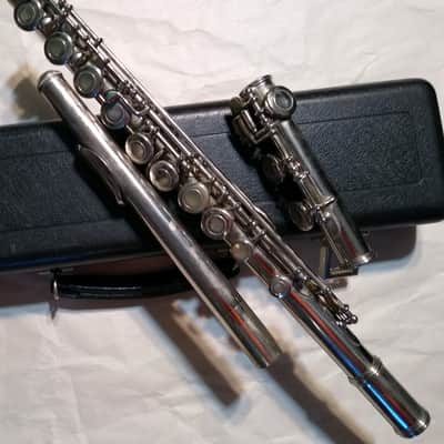 Armstrong 104N Nickel-Plated Flute w/ Case, USA, Good Condition image 5