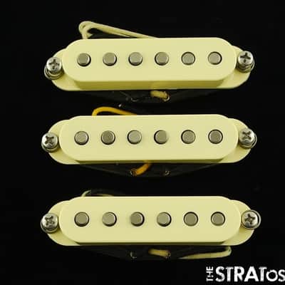 USED Tonerider Surfari Strat Early 50s Single-Coil PICKUP SET Parchment image 1