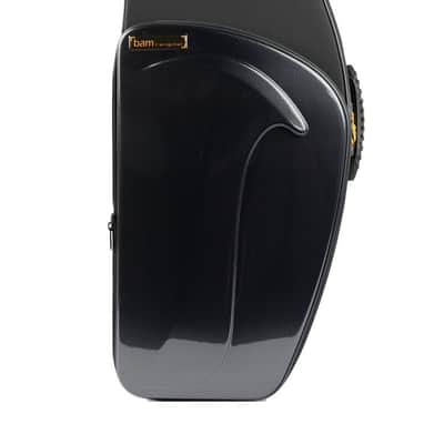 BAM TREK3022SC NEW TREKKING TENOR SAX CASE SILVER CARBON image 1
