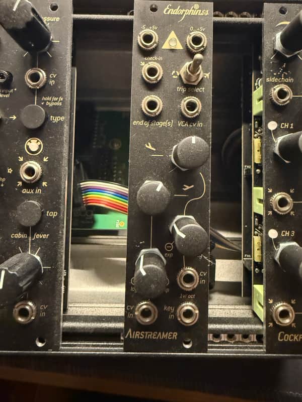 Endorphin.es Airstreamer Eurorack Synth Module 2019 - 2021 - Black image 1