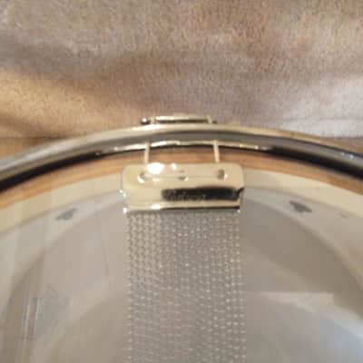 Ludwig Vintage pioneer pink champagne sparkle snare drum 1960s keystone badge outstanding! image 14