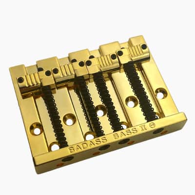 Leo Quan® Badass II™ 4-String Bass Bridge-Chrome image 10