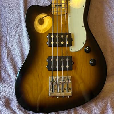Fender Pawn Shop Series Reverse Jaguar Bass 2013 - 2-Color Sunburst image 5