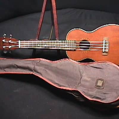 A Solid Wood  Fancy Concert Ukulele in a Case & Ready to Play   3 U image 1