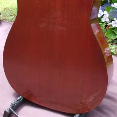 1971 Yamaha FG180 Red Label Nippon Gakki+Rocket Case image 7