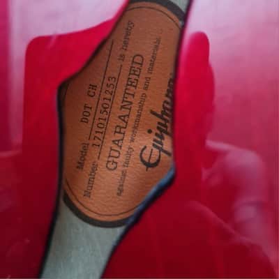 Epiphone The Dot 2008 - 2019 - Cherry image 2