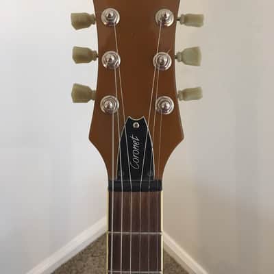 Epiphone Coronet Wilshire 1990s Gold image 3