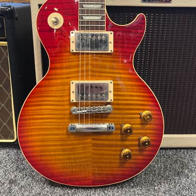 Gibson Custom Shop Historic Collection '59 Les Paul Standard Flametop Reissue 1992 Heritage Cherry Sunburst image 2