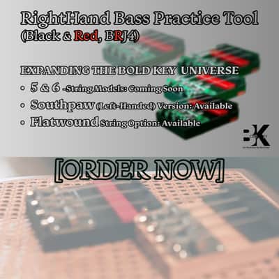 [In Stock] Bold Key BRJ4 Bass Practice Tool image 5